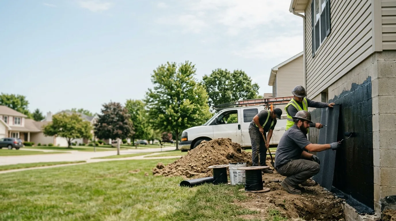 Basement Waterproofing in Okawville, IL near me